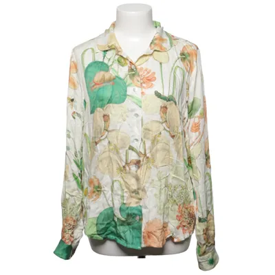 Blouse (Blanc, Vert, Orange) de Daynight Casual Viscose