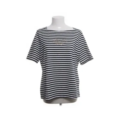 T-shirt (Blanc, Bleu) de Eugen Klein Polyester, Viscose