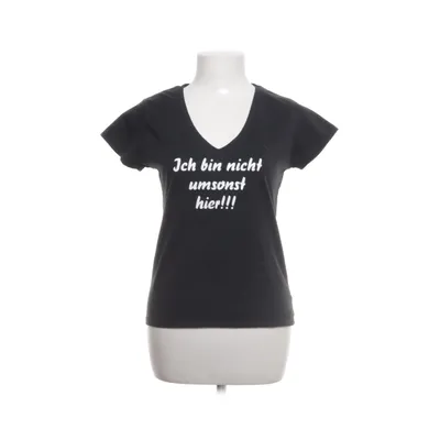 T-shirt (Svart) från Hanes Bomull, Elastan