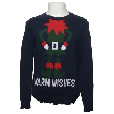 Weihnachtspullover (Blau, Mehrfarbig) von LC Waikiki Baumwolle