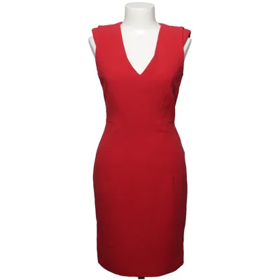 Robe (Rouge) de Warehouse Acétate, Élasthane, Polyester, Viscose