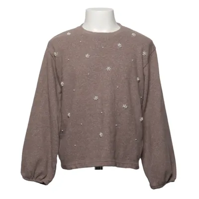Strickpullover (Braun) von Zara Baumwolle, Elasthan, Polyester
