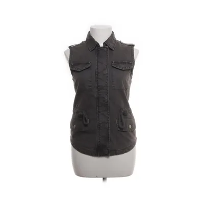 Spijker gilet (Bruin) van ONLY Blue Behavior Katoen