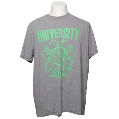 T-shirt (Grijs, Groen) van Reject Katoen, Polyester