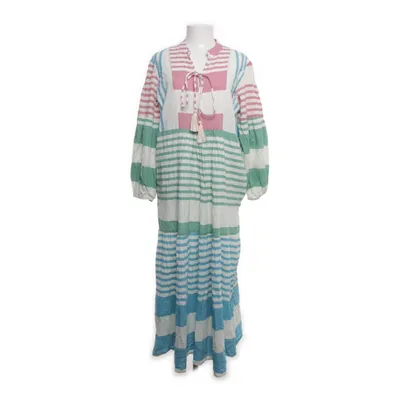 Maxi dress (White, Multicolored) from Sumitra Cotton