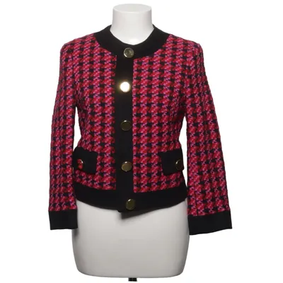 Cardigan (Black, Pink) from Helene Berman London Acrylic, Polyamide