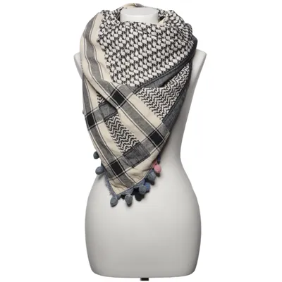 Neckerchief (Beige, Black, Multicolored) from Erfurt