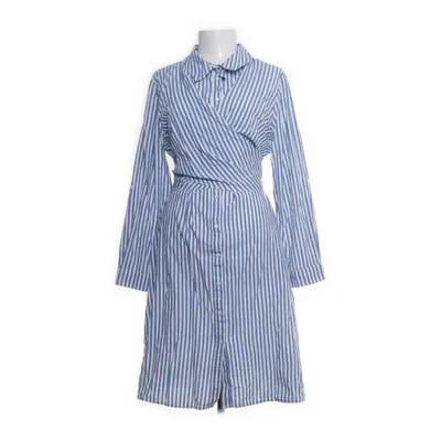 Borstvoedingsjurk (Blauw, Wit) van Seraphine Katoen, Elastaan, Lyocell, Viscose