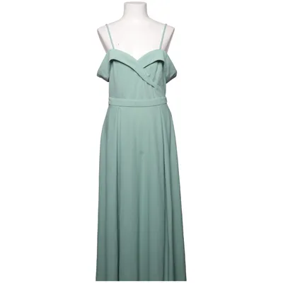 Kjole (Grøn) fra Shein Elastan, Polyester