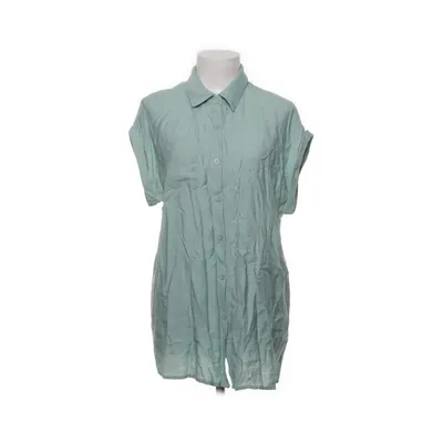 Kortærmet skjorte (Grøn) fra Emery Rose Polyamid, Viscose