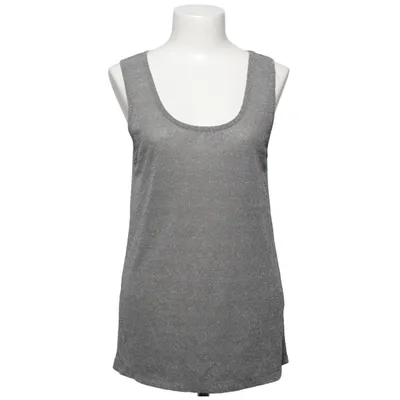 Débardeur (Gris) de Monrow Fibre métallique, Polyester, Viscose