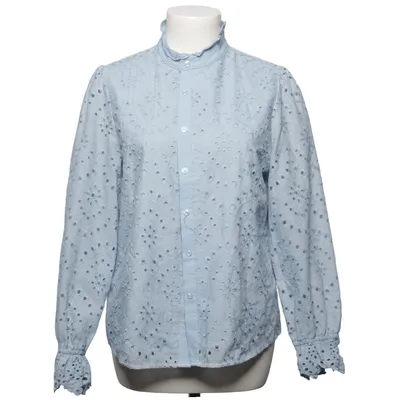 Blouse (Blue) from Simplee Polyester