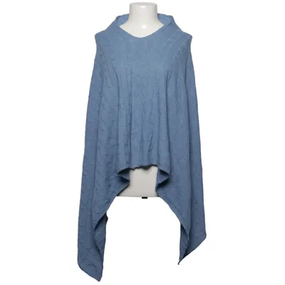 Poncho (Blauw) van Cashmere