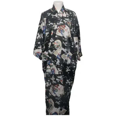 Kimono (Noir, Multicolore) de Alberto