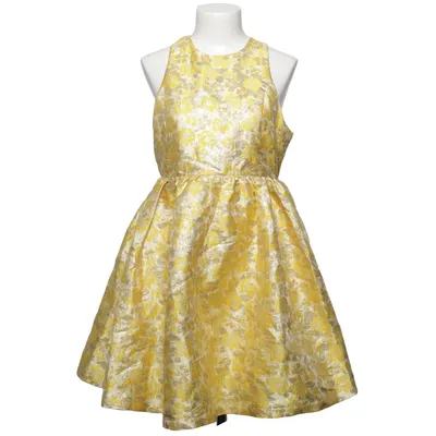 Jurk (Geel, Goud) van Sister Jane Metallvezel, Polyamide, Polyester, Viscose