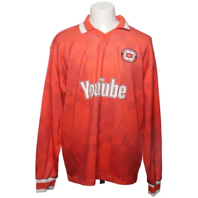 Rugbytrøje (Rød, Hvid) fra Les Benjamins Elastan, Polyester, Viscose