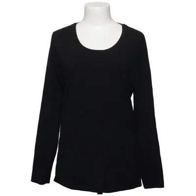Lange mouwen shirt (Zwart) van Basic You Elastaan, Organisch katoen
