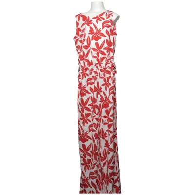 Jumpsuit (Rot, Weiß) von Zara Elasthan, Polyester