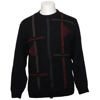 Sweater (Sort, Flerfarvet) fra Paul Smith Akryl, Merinould