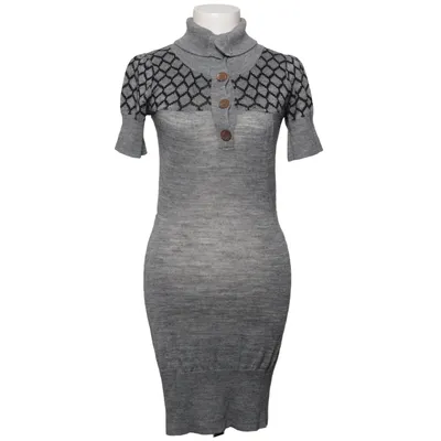 Robe (Gris, Noir) de Ichi Acrylique, Laine