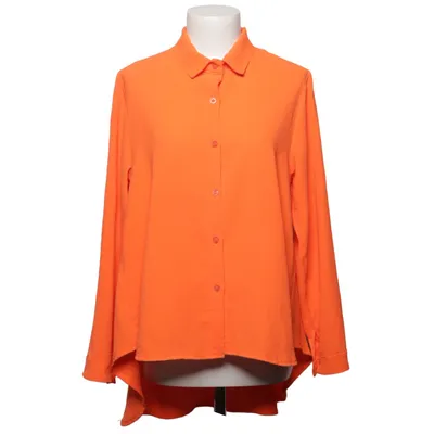 Skjorte (Orange) fra Pepper Elastan, Polyester, Viscose