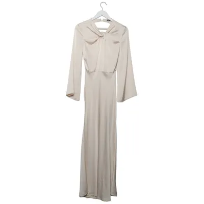 Maxikleid (Beige) von Zara Polyester