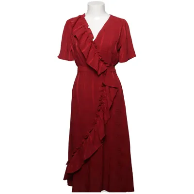 Robe portefeuille (Rouge) de Lost Ink