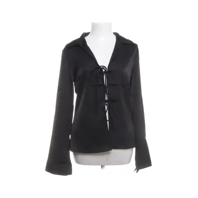 Wrap blouse (Black) from NA-KD Polyester