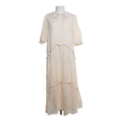 Robe longue (Beige) de Zara Coton