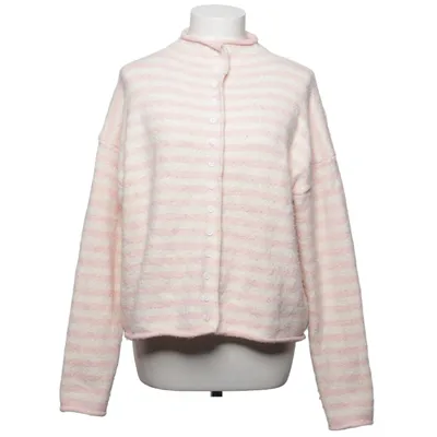 Cardigan (Pink, White) from Jubylee Acrylic, Elastane, Polyamide, Polyester