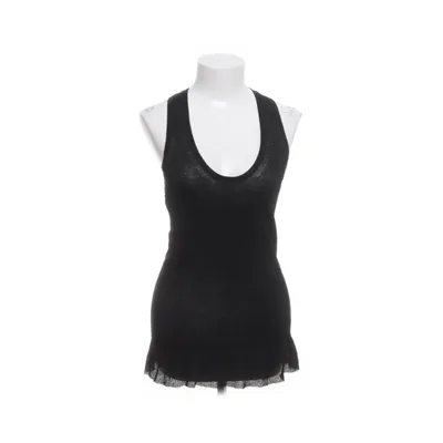 Tanktop (Zwart) van H&M Studio Katoen, Polyamide