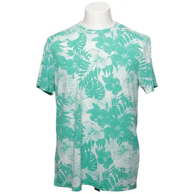 T-shirt (Groen, Wit) van Koton Casual Polyester, Viscose