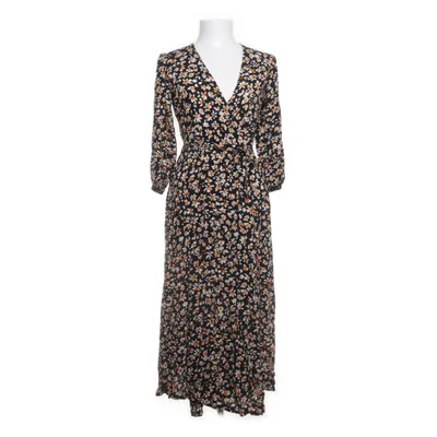Wrap dress (Black, Multicolored) from Kauf Dich Glücklich Viscose