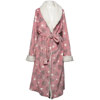 Badrock (Rosa, Vit, Grå) från Secret Treasures Polyester