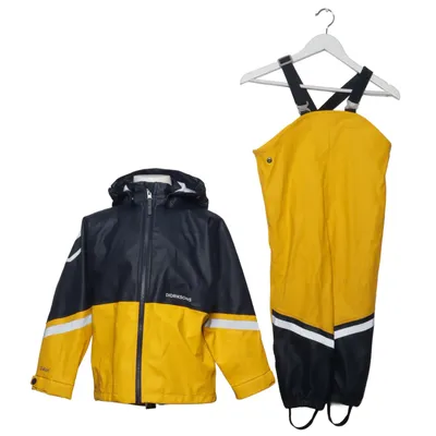 Regenkleding (Geel, Blauw) van Didriksons Polyester, Polyurethaan