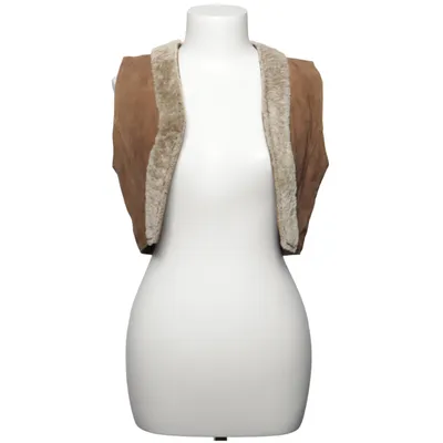 Outdoor vest (Bruin) van Conleys Leer, Viscose