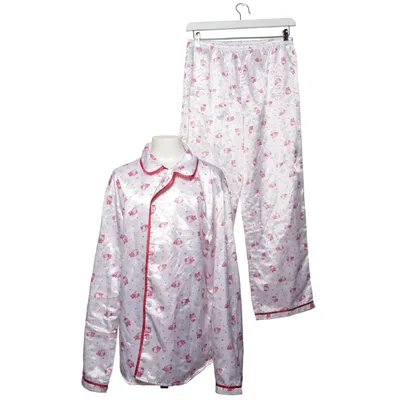 Pajamas (White, Pink) from H&M x Hello Kitty Cotton, Polyester