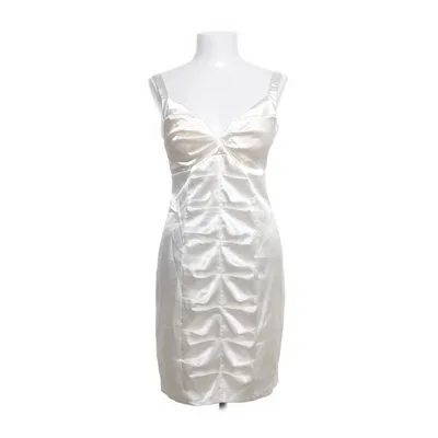 Kjole (Hvid) fra Gina Tricot Polyester, Elastan