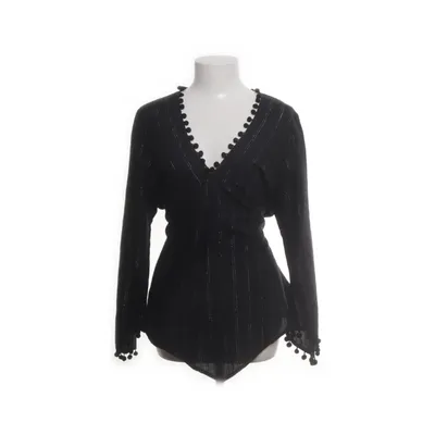 Blus (Svart, Silverfärgad) från Philosophy Blues Original Bomull, Linne, Metallfiber