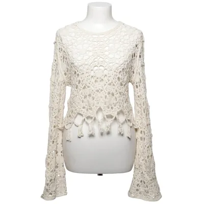 Strickpullover (Beige) von Zara Baumwolle, Polyamid