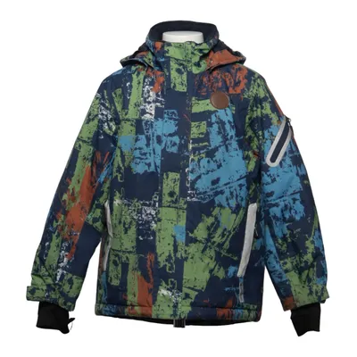 Manteau de ski (Bleu, Vert, Orange, Multicolore) de Jonathan Polyuréthane, Polyester recyclé
