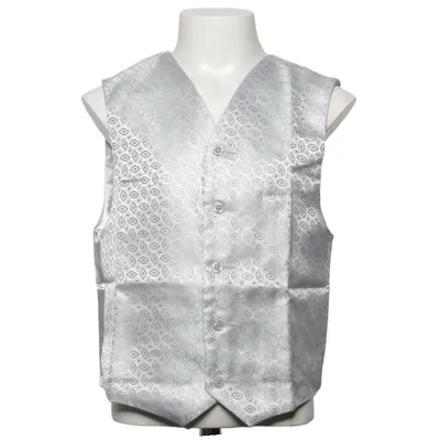 Suit vest (Silver) from Taylor & Reece Polyester