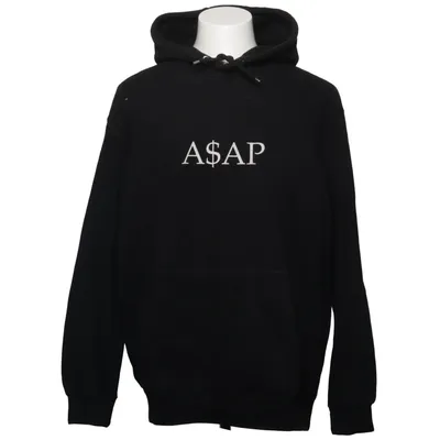 Sweat à capuche (Noir) de Lane Seven Coton, Polyester