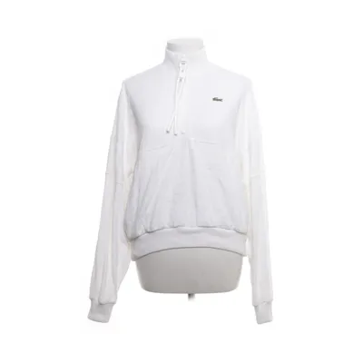 Pull-over (Blanc) de Lacoste Coton, Élasthane, Polyester