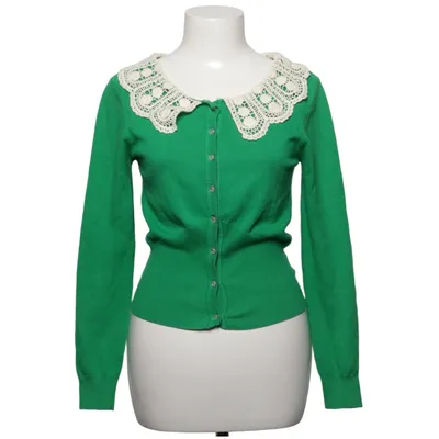 Cardigan (Groen) van Edith & Ella Katoen, Polyamide