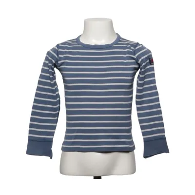 Long sleeve T-shirt (Blue, White) from Polarn O. Pyret Cotton