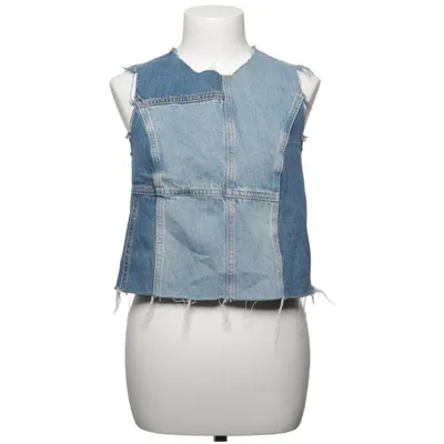 Top (Blauw, Meerkleurig) van Zara Katoen