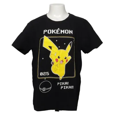 T-shirt (Black, Yellow) from Pokémon Cotton