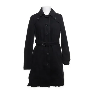 Trench coat (Black) from Cottonfield Cotton, Acetate