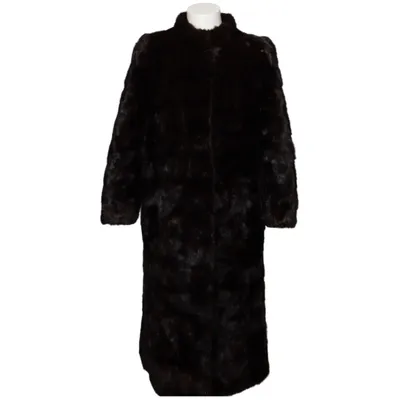 Pardessus en fourrure (Marron)